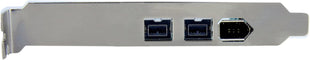StarTech.com 3 Port 2b 1a 1394 PCI Express FireWire Card Adapter - 1394 FW PCIe FireWire 800 / 400 Card , TAA (PEX1394B3)