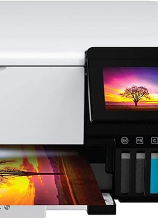 Epson EcoTank Photo ET-8550 Wireless Wide-Format All-in-One Tank Printer | Cartridge-free 6-color wide-format photo print, scan, copy; up to 16 ppm, 13 x 19 in.; ideal for creators and home studios