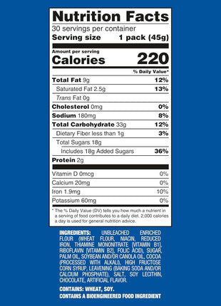 OREO Chocolate Sandwich Cookies, 30 Snack Packs (4 Cookies Per Pack) | Always made with Real Cocoa, Certified Kosher, Individually Wrapped
