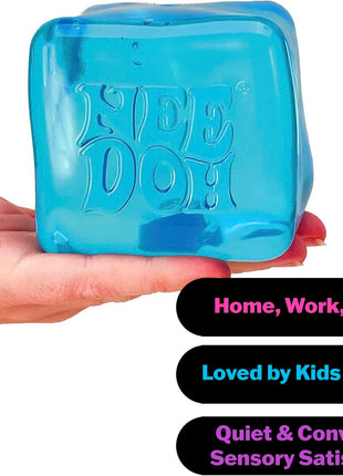 Schylling NeeDoh Nice Berg - Giant NeeDoh Nice Cube - Sensory Squeeze Toy with a Super Solid Squish (Pack of 1)