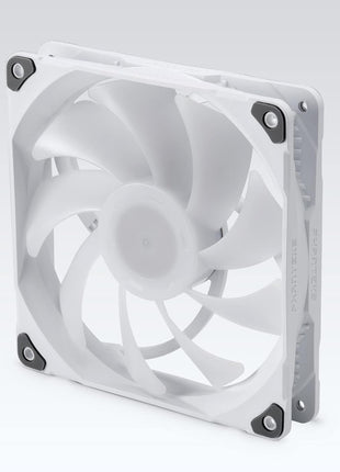 Phanteks (PH-F140SK_DRGB_PWM_WT01_3P) SK140 DRGB PWM Fan 3Pack – 3X 140mm Fan, high Airflow Nine-Blade Design, DRGB Lighting, Rubber dampening washers - White
