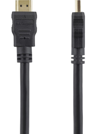 StarTech.com 50cm (1.6ft) HDMI Cable - 4K High Speed HDMI Cable with Ethernet - UHD 4K 30Hz Video - HDMI 1.4 Cable - Ultra HD HDMI Monitors, Projectors, TVs & Displays - Black HDMI Cord - M/M
