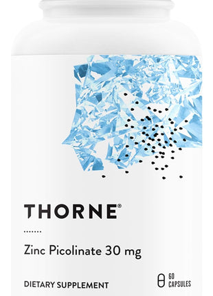 THORNE - Trace Minerals Bundle - Zinc Picolinate and Copper Bisglycinate - Essentials for Wellness - 60 Servings
