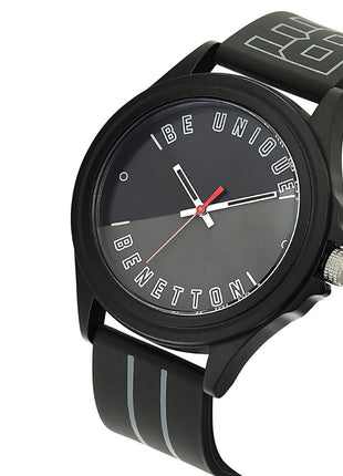 United Colors of Benetton Men Black Round Dial Analog Watch - UWUCG0310