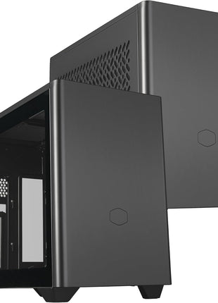 Cooler Master NR200P V2 Mini-ITX PC Case Ready, SFX Fit PSU Ready to Install, 280mm AIO Support, 357mm Vertical GPU Mount, Designed Ready Nvidia RTX 5090 | AMD RX 9070 XT, Tempered Glass, DIY