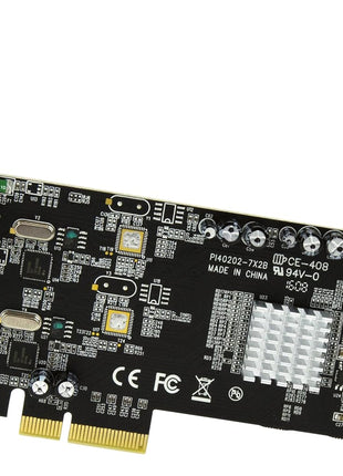 StarTech.com 4-Port USB 3.0 PCI Express Card Adapter - PCIe SuperSpeed USB 3.0 Expansion Card w/ 2 Dedicated 5Gbps Channels (PEXUSB3S42V)