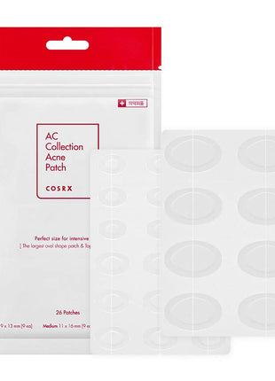 COSRX AC Collection Acne Patch, Centella Blemish Care (26 Count) | Spot Stickers with Centella Asiatica Extract, Blemishes and Zits Cover for Face and Body