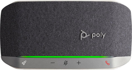 Poly - Sync 20+ Bluetooth Speakerphone - Personal Portable Speakerphone - Noise & Echo Reduction - USB-A Bluetooth Adapter - Compatible to Connect to Your PC/Mac/Cell Phone - Works with Teams, Zoom