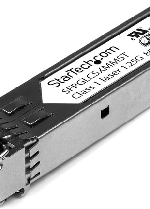 StarTech.com Cisco GLC-SX-MM Compatible SFP Module - 1000BASE-SX - 1GbE Multimode Fiber MMF Optic Transceiver - 1GE Gigabit Ethernet - LC 550m - 850nm - Cisco IE3400, IE3300, IE3200 (SFPGLCSXMMST)