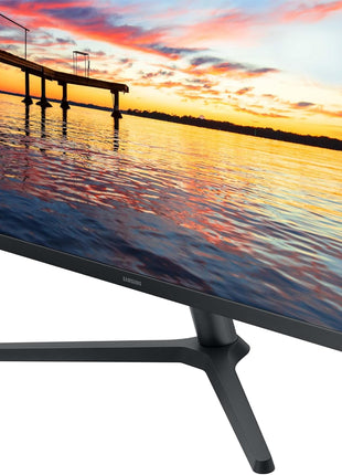 Samsung 32-Inch Flat Computer Monitor, 75Hz, Borderless Display, AMD FreeSync, Game Mode, Advanced Eye Care, HDMI and DisplayPort, LS32B304NWNXGO, 2024