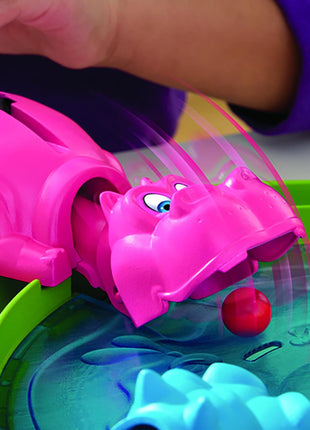 Hasbro Gaming Hungry Hungry Hippos Game for Preschoolers | Instant Marble Relaunch, Easy Set-Up & Storage| Ages 4 and Up | 2 to 4 Players | Kids Games