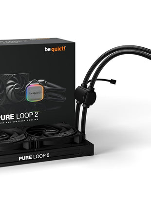 be quiet! Pure Loop 2 240mm | All in One Water Cooling System | Intel 1700 1200 1150 1151 1155 | AM5 AM4 | BW017