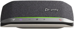 Poly - Sync 20 USB-C Personal Smart Speakerphone (Plantronics) - Connect to Cell Phone via Bluetooth and PC/Mac via USB-C Cable - Works with Teams (Certified), Zoom & More,Black