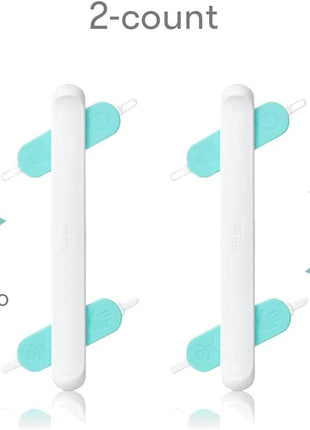 Frida Baby 3-in-1 Nose, Nail + Ear Picker [2 Count] by Frida Baby The Makers of NoseFrida The SnotSucker, Safely Clean Baby's Boogers, Ear Wax & More