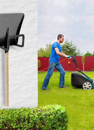 Metal Garden Hose Holder - Heavy Duty Hose Hanger Wall Mounted Water Hose Holder for Outside Yard, Sturdy Hose Reel Hose Hooks for Water Hose, Extension Cords