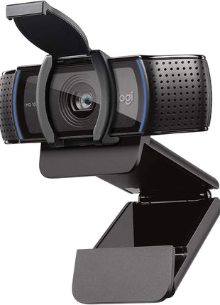 Logitech C920e HD 1080p Mic-Enabled Webcam, Certified for Zoom, Microsoft Teams Compatible, TAA Compliant