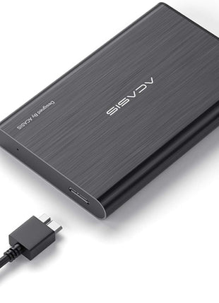 ACASIS 500GB USB3.0 2.5" Portable External Hard Drive for Desktop Laptop HDD Hard Disk (500GB, Black)
