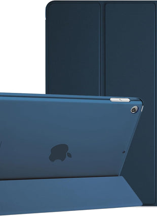 ProCase for iPad 9th/ 8th/ 7th Generation Case 10.2 Inch, Navy | 10.2 iPad Case 9th/ 8th/ 7th Gen Cover (2021/2020/2019), Slim Smart Cover With Translucent Hard Shell Back, Auto Sleep/Wake