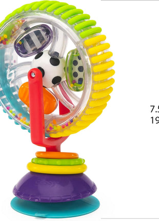 Sassy Wonder Wheel Spinning High Chair Tray Toy, Age 6+ Months