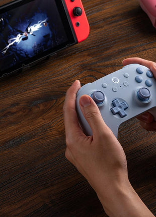8BitDo Ultimate 2C Bluetooth Controller for Switch/Switch 2, Wireless Controller with 6-Axis Motion Control, Rumble Vibration, Refined D-Pad and Bumpers, and Hall Effect Joysticks (Blue)