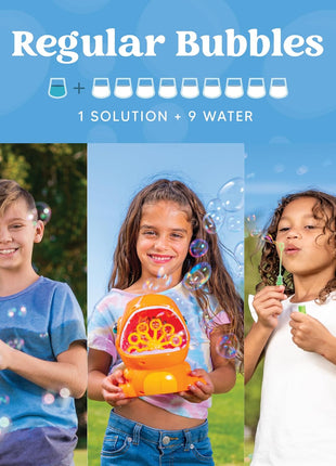 JOYIN 32 OZ Concentrated Bubble Solution for Bubble Machines (Up to 2.5 Gallons), Concentrated Solution Refills for Machine, Wands, Blower, Easter, Kids, Parties