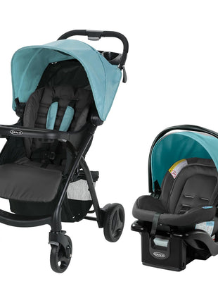 Graco Verb Travel System | Includes Verb Stroller and SnugRide 30 Infant Car Seat, Merrick | Stroller and Carseat Combo