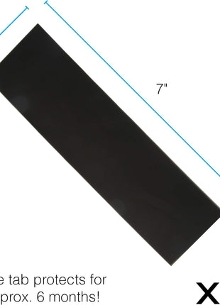 The Beadsmith Anti-Tarnish Shine Rite Strips, 2 x 7 inch, 8 Strips Per Pack, Non-Abrasive Protection for Jewelry Storage