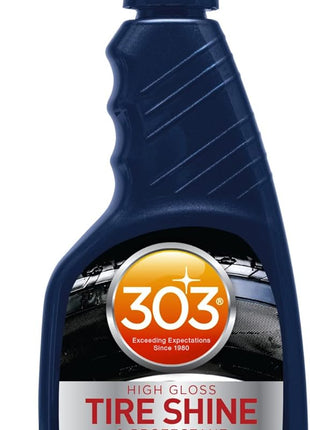 303 Products High Gloss Tire Shine And Protectant - Long Lasting, Water Based Formula - Lasts For Weeks - No Harmful Silicones - Lasts Weeks Not Days, 16 fl. oz. (30395CSR) Packaging May Vary