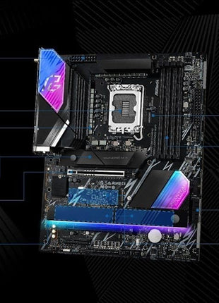 ASRock Intel Core Ultra Z890 Lightning WiFi 7 Phantom Gaming 9066 MHz DDR5 256 GB ATX Motherboard M.2 LGA1851RL-ILM