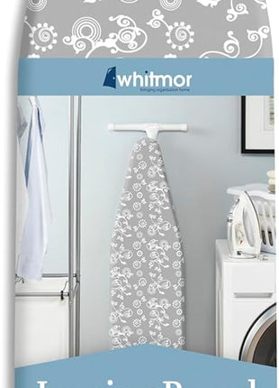 Whitmor Scorch Resistant Ironing Board Cover and Pad   Grey Swirl