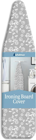 Whitmor Scorch Resistant Ironing Board Cover and Pad   Grey Swirl