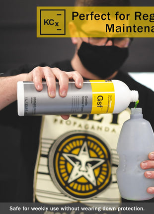 KOCHCHEMIE Gentle Snow Foam - pH Neutral Pre-Cleaning; Works With Foam Cannons & Sprayers; Manual Washing Shampoo; Safe on Existing Wax & Sealed Surfaces; Unique Cherry Fragrance (1 Liter)