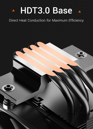 PCCOOLER CPS R400 Air CPU Cooler, Next-Gen 4 Heatpipes Air Cooler, PWM 2200RPM 92mm Fan, 180W TDP CPU Air Cooler,for AMD AM4/AM5/Intel LGA 115X/1200/1700/18XX Black