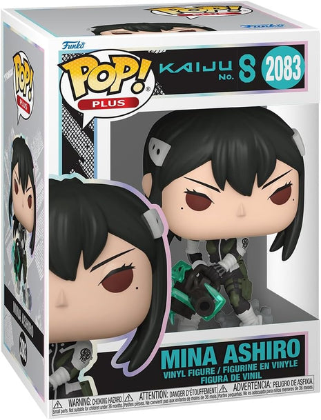 Funko POP! Kaiju No. 8 - Mina Ashiro - 1 in 6 Chance of Rare Chase | Official Anime Merch - Collectable Vinyl Figurine for Shelf Display - Birthday Gift Idea for Fans and Collectors