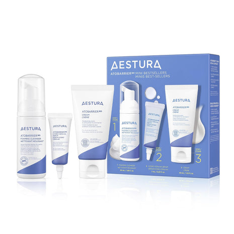 AESTURA ATOBARRIER65 Mini Bestsellers Trial Kit, Korean Skincare for Travel