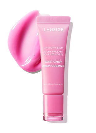 LANEIGE Lip Glowy Balm: Sheer Tinted Lip Treatment Balm Tube with Shea & Murumuru Butters for Hydrating, Moisturizing, Glossy, Non-Sticky Shine, Berry | Korean Skin Care