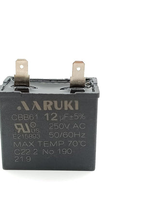 WR55X24064 WR62X79 Capacitor Compatible with GE Refrigerator Run 12uF Replacement