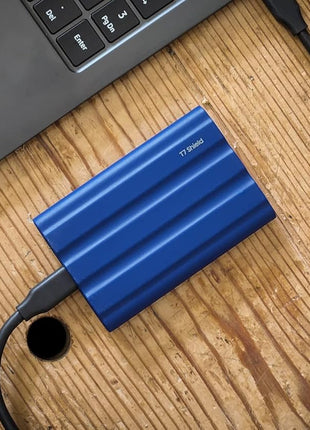 Samsung T7 Shield 4TB Portable SSD - 1050MB/s, Rugged, Water & Dust Resistant, for Content Creators - Black