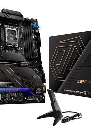 ASRock Z890 Taichi Intel Core Ultra LGA1851 RL-ILM DDR5 9600 MHz 256 GB ATX Motherboard Thunderbolt Wi-Fi 7 PCIe 5.0 M.2