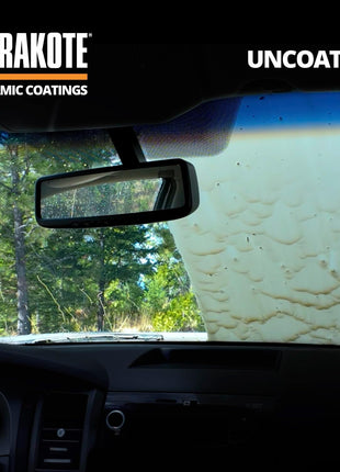 CERAKOTE® Ceramic Glass Coat Protectant - Hydrophobic Automotive Rain Repellant, Long-Lasting and Durable Ceramic Coating, Quick and Easy Application