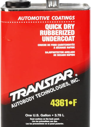 TRANSTAR (4361-F) Quick Dry Rubberized Undercoating - 1 Gallon