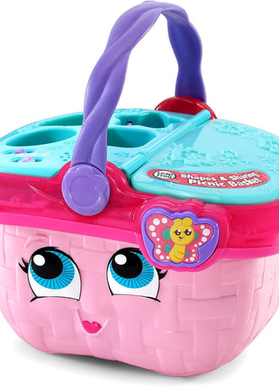 LeapFrog Shapes and Sharing Picnic Basket (Frustration Free Packaging), Pink