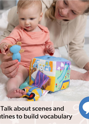 Ms. Rachel Surprise Learning Box with 6 Educational & Developmental Toys | 6 Soft Accessories & Interactive Scenes, Develops Fine Motor Skills, Baby Toys for Girls & Boys Ages 3 Months to 2+