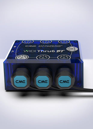 CME MIDI Cable 4-Pack - 1FT / 30cm, 5-pin DIN, Low-Profile - Mirrored 45-Degree Angled Ultra-Thin Plugs for Compact Spaces - Ideal for MIDI Interface, Pedalboard, Keyboard
