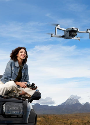 Potensic ATOM 2 Drone with Camera for Adults 4K Video, 8K Photo, Under 249g, 3-Axis Gimbal, 10KM Transmission, AI Track, Vertical Shooting, AI Night Shot, QuickShots, Fly More Combo (96-Min Flight)