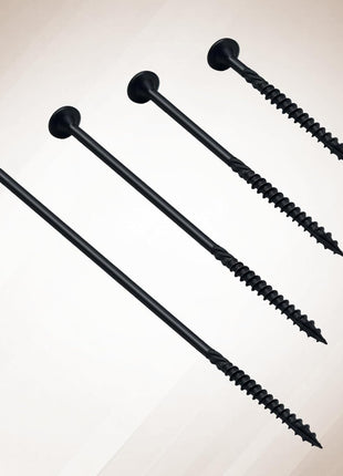 SahncaiTechTrade 3 Inch Deck Screws 50Pcs, Heavy-Duty Structural Wood Screws, Rust Resistant Timber Screws for Timber/Log/Landscaping Wood, T30 Star Bit (#14 x 3)