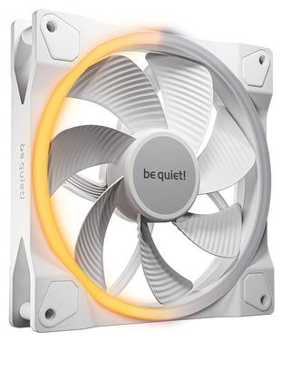 be quiet! Light Wings 140mm PWM Quiet PC Case Fan | Reverse Blade | White | BL135