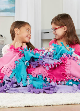 Melissa & Doug 8561 Created by Me - Flower Fleece Quilt Arts & Crafts Kits