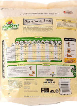 Wagner's 57075 Safflower Seed Wild Bird Food, 5 Pound (Pack of 1)