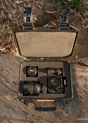 Pelican Vault V100 Hard Case with Foam (Black)